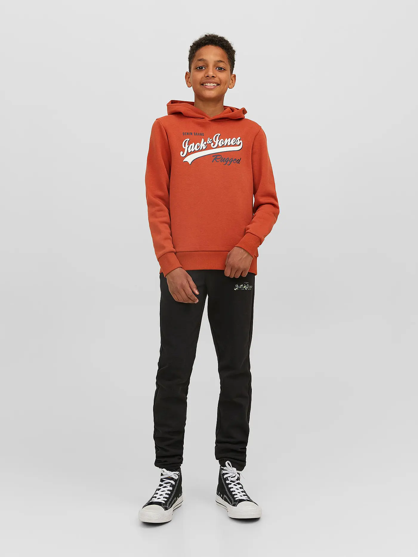 JACK & JONES | Jungen Sweater JJELOGO | rot